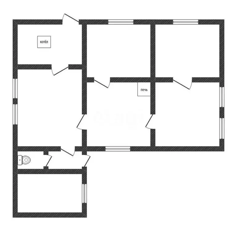 Дом в село Буланиха, улица Пошевнева (89.7 м) - Фото 2