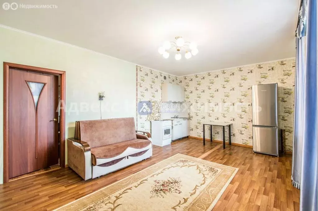 1-комнатная квартира: Тюмень, бульвар Бориса Щербины, 22 (35.4 м) - Фото 1