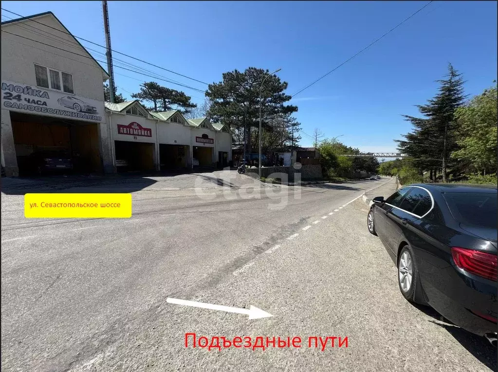 Участок в Крым, Ялта муниципальный округ, Гаспра пгт ш. Южнобережное ... - Фото 2