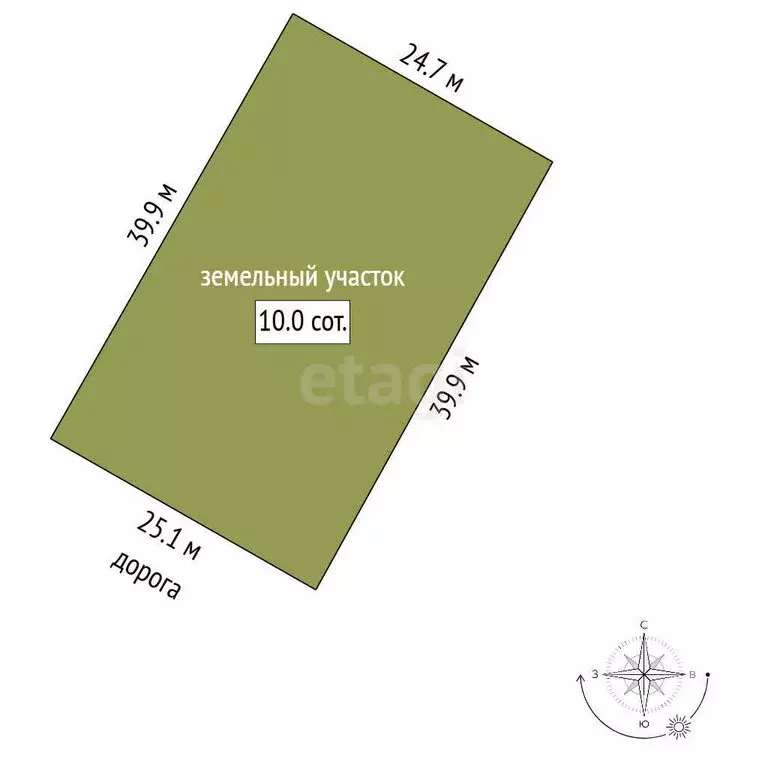 Участок в Ленинградская область, Гатчинский муниципальный округ, ... - Фото 1