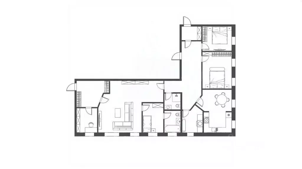 4-к кв. Москва Никитский бул., 12 (177.0 м) - Фото 0