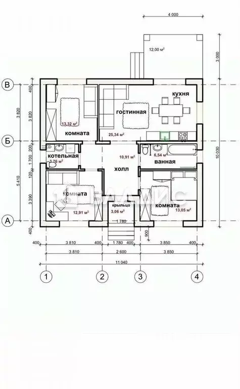 Дом в Белгородская область, Яковлевский муниципальный округ, Красный ... - Фото 2