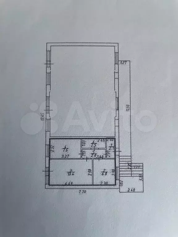 2-к. квартира, 36 м, 2/2 эт. - Фото 0