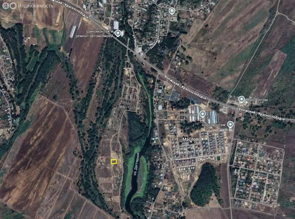 Участок в хутор Бурковский, Счастливая улица (12.5 м) - Фото 2