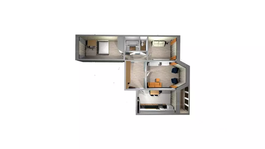 3-к кв. Орловская область, Орел ул. 1-я Курская, 65 (71.3 м) - Фото 1