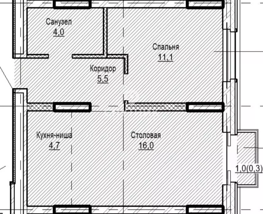 1-к кв. Москва Тагильская ул., 6/1 (42.3 м) - Фото 1