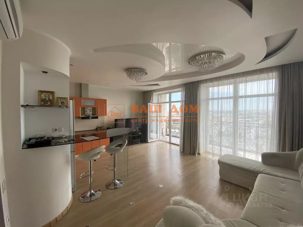 Студия Тульская область, Тула ул. Вересаева, 10а (53.0 м) - Фото 1