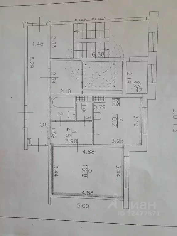 1-к кв. Санкт-Петербург ул. Стойкости, 7к3 (35.9 м) - Фото 1