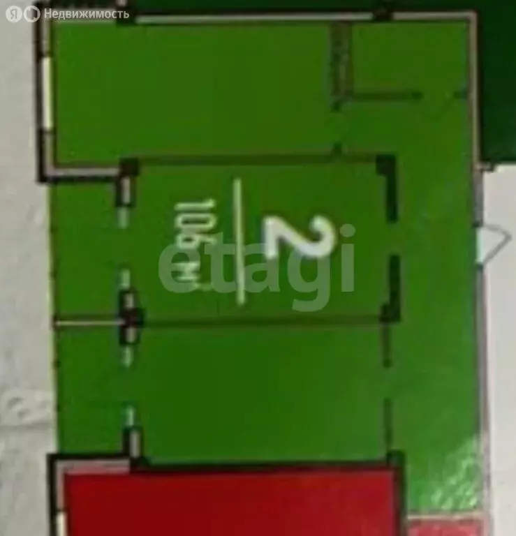 2-комнатная квартира: Махачкала, проспект Петра I, 69 (106 м) - Фото 1