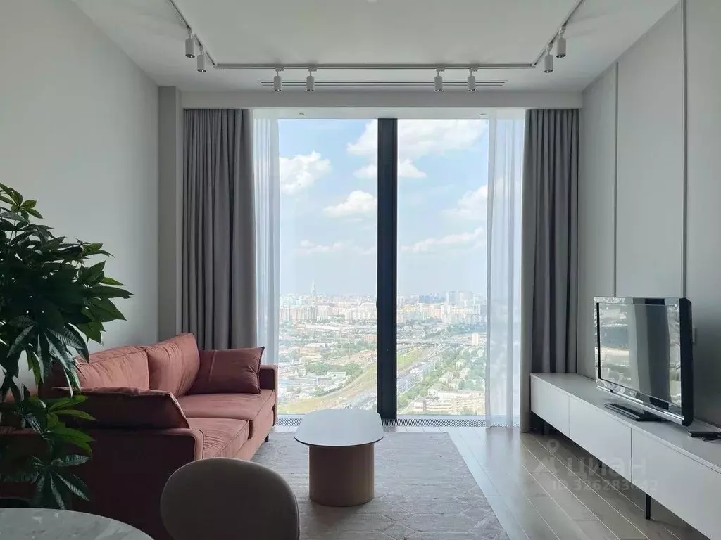 2-к кв. Москва 1-й Красногвардейский проезд, 22с2 (58.4 м) - Фото 1