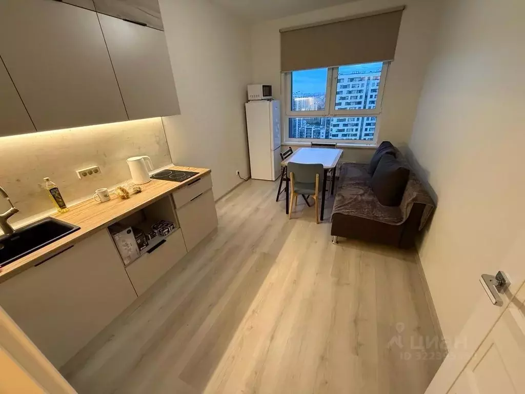 1-к кв. Санкт-Петербург ул. Русановская, 20к1 (33.0 м) - Фото 1