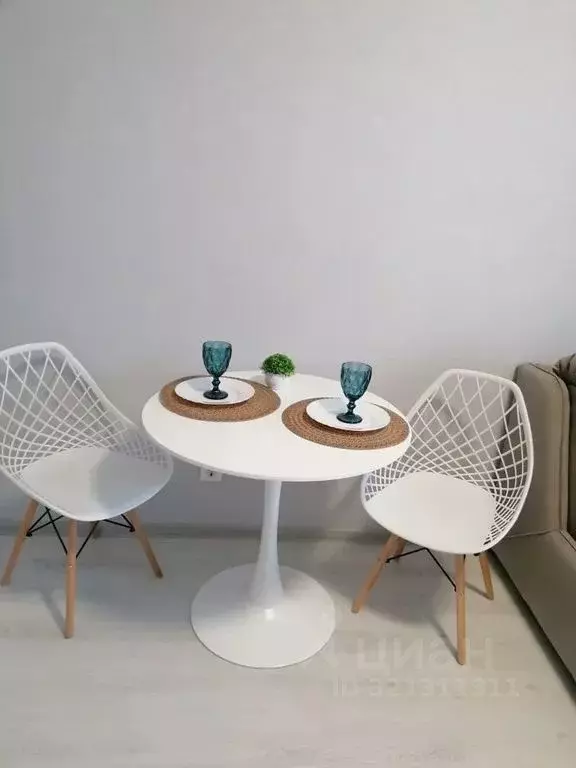 Студия Санкт-Петербург аллея Арцеуловская, 15 (28.0 м) - Фото 2