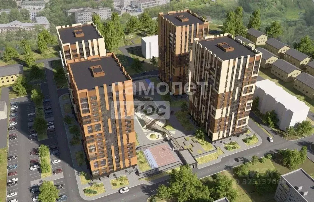 2-к кв. Нижегородская область, Нижний Новгород Красноуральская ул., 4 ... - Фото 2