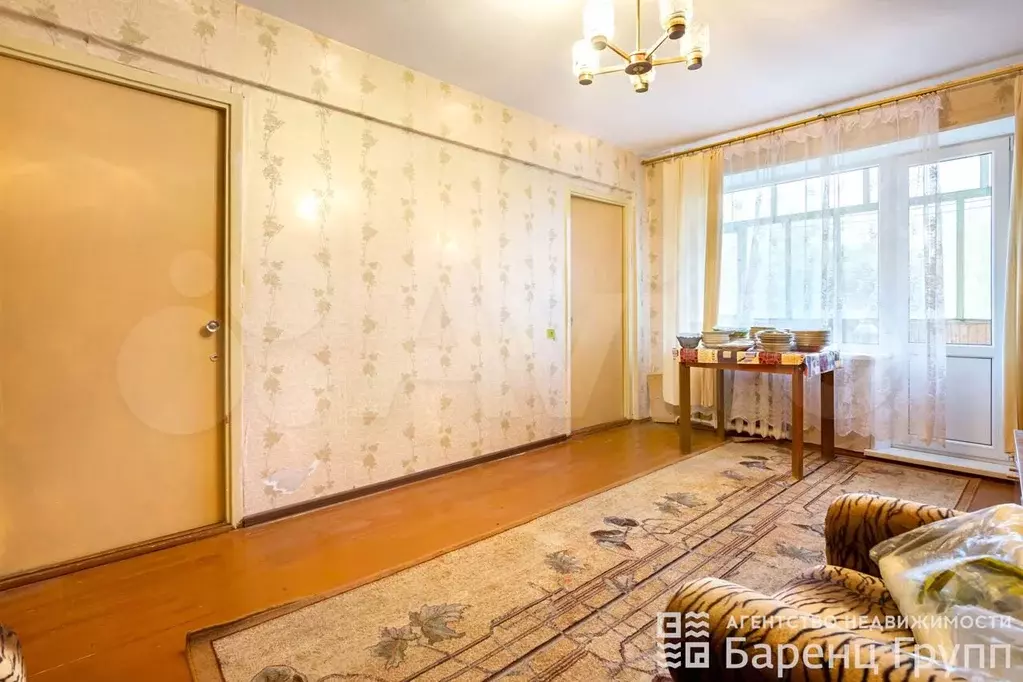 4-к. квартира, 60 м, 3/5 эт. - Фото 1