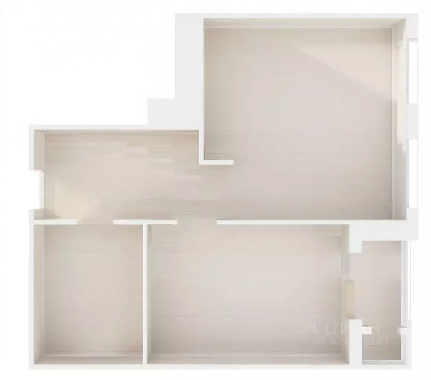 2-к кв. Башкортостан, Уфа Коммунистическая ул., 98/1 (42.3 м) - Фото 1