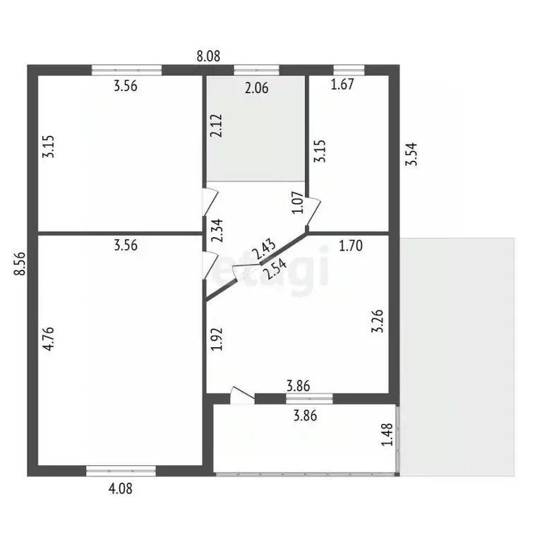 Дом в Ленинградская область, Гатчинский муниципальный округ, Тайцы ... - Фото 2