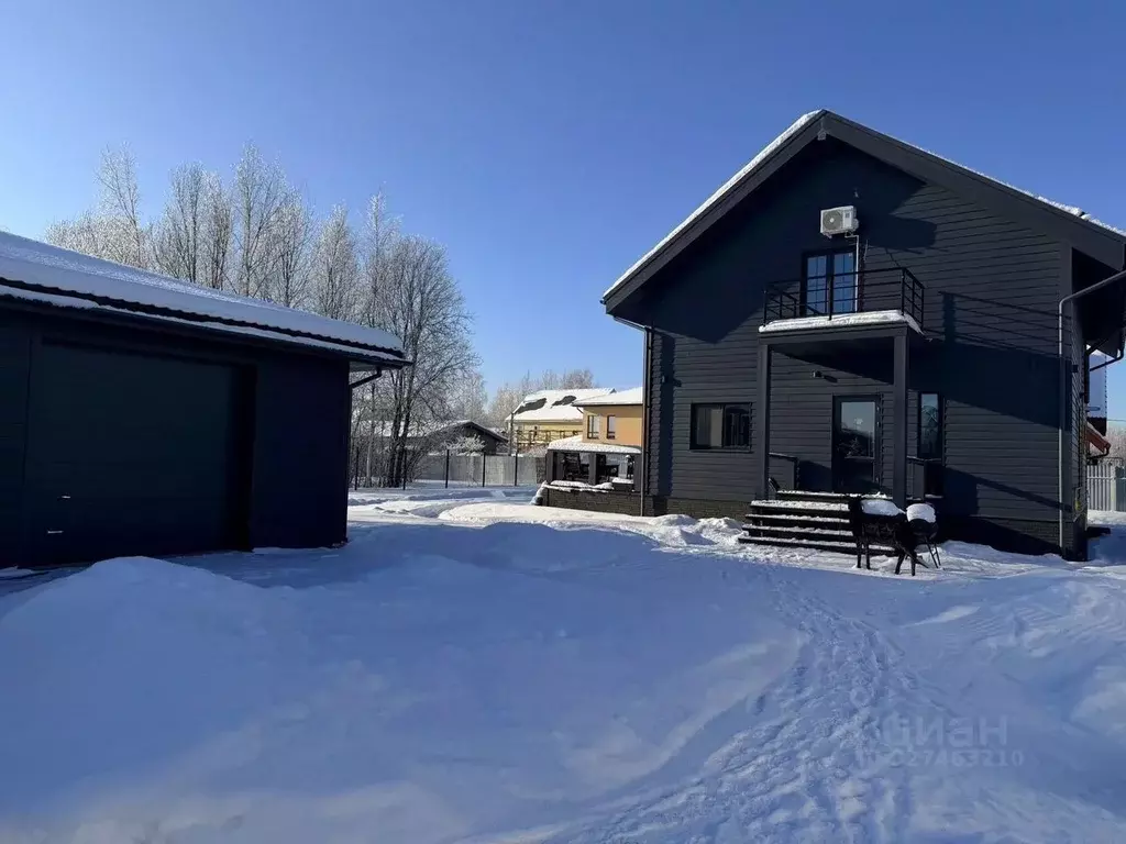 Коттедж в Ленинградская область, Ломоносовский район, Виллозское ... - Фото 2