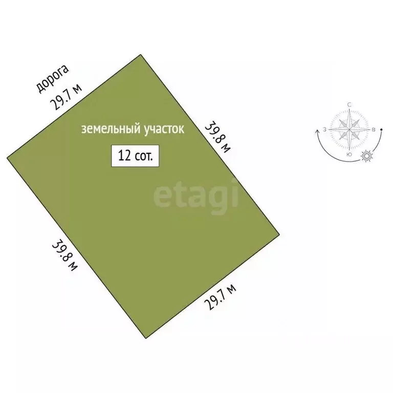 Участок в Камчатский край, Петропавловск-Камчатский  (12.0 сот.) - Фото 2