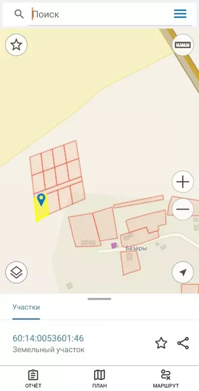 Участок в Псковская область, Палкинская волость  (12.15 сот.) - Фото 1