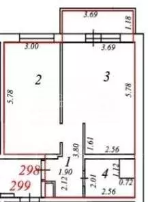 1-к кв. Иркутская область, Иркутск ул. Пискунова, 142/8 (46.5 м) - Фото 1
