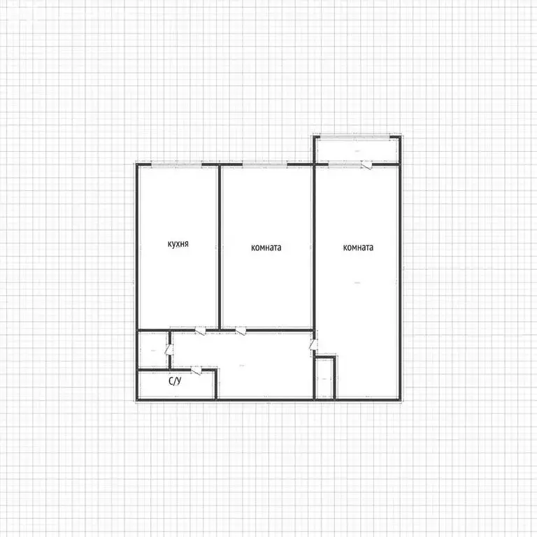 2-комнатная квартира: Краснодар, Домбайская улица, 55к5 (48.9 м) - Фото 0