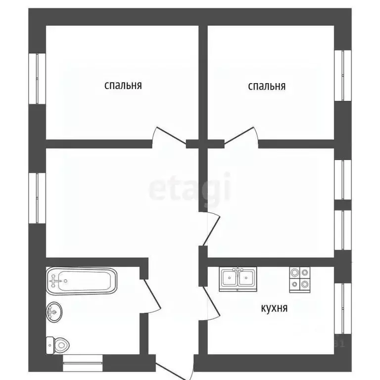 Дом в Ростовская область, Неклиновский район, с. Троицкое ул. ... - Фото 2