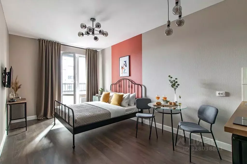 Студия Санкт-Петербург дор. Торфяная, 17к4 (25.0 м) - Фото 1