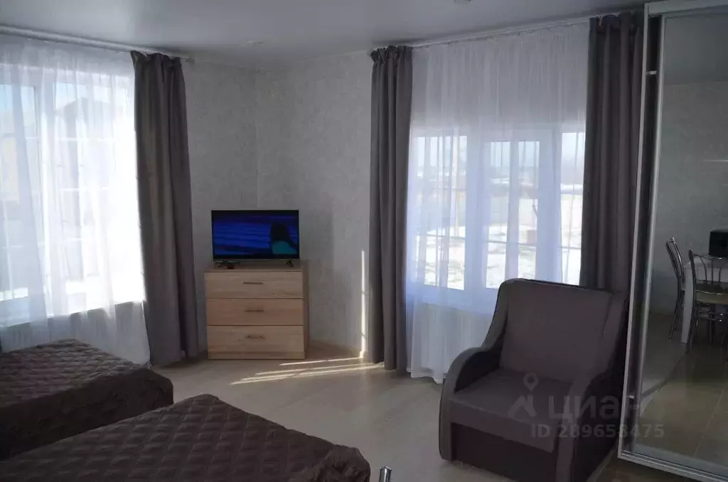 Комната Крым, Раздольненский район, Чернышевское с/пос, с. Портовое ... - Фото 1