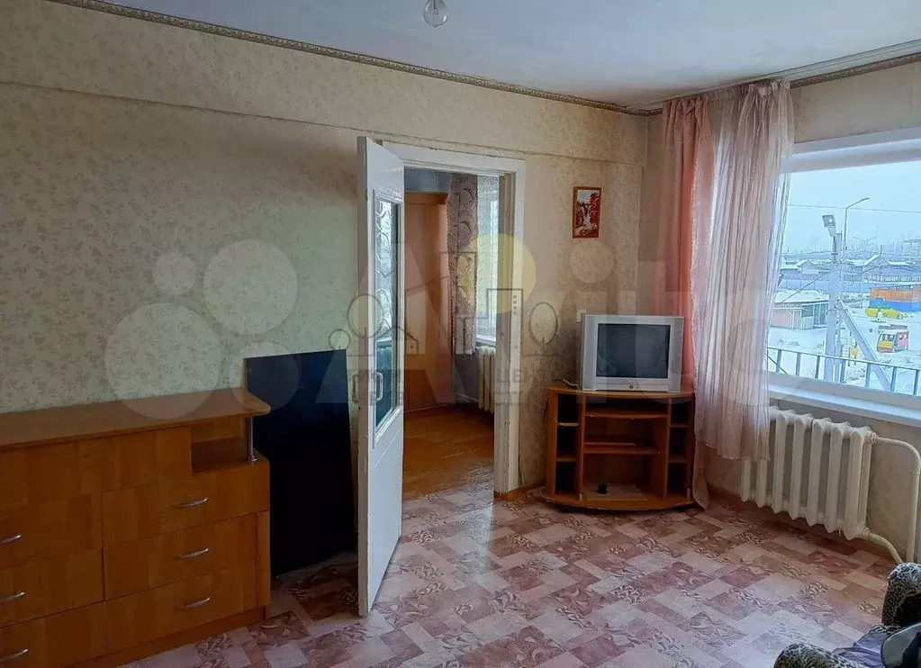 2-к. квартира, 44,4 м, 3/3 эт. - Фото 0