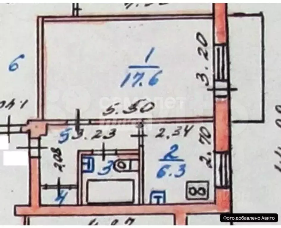 1-к кв. Курская область, Курск Магистральный проезд, 22 (32.0 м) - Фото 2