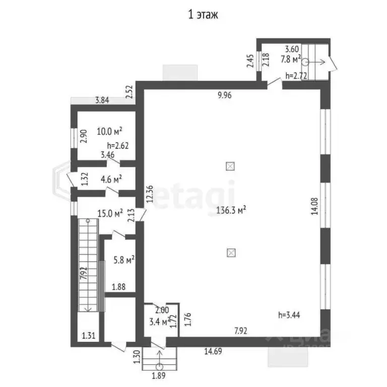 Помещение свободного назначения в Ростовская область, Ростов-на-Дону ... - Фото 2