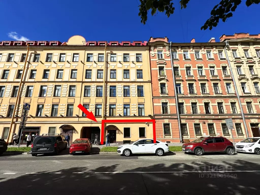 Помещение свободного назначения в Санкт-Петербург Расстанная ул., 18Б ... - Фото 2