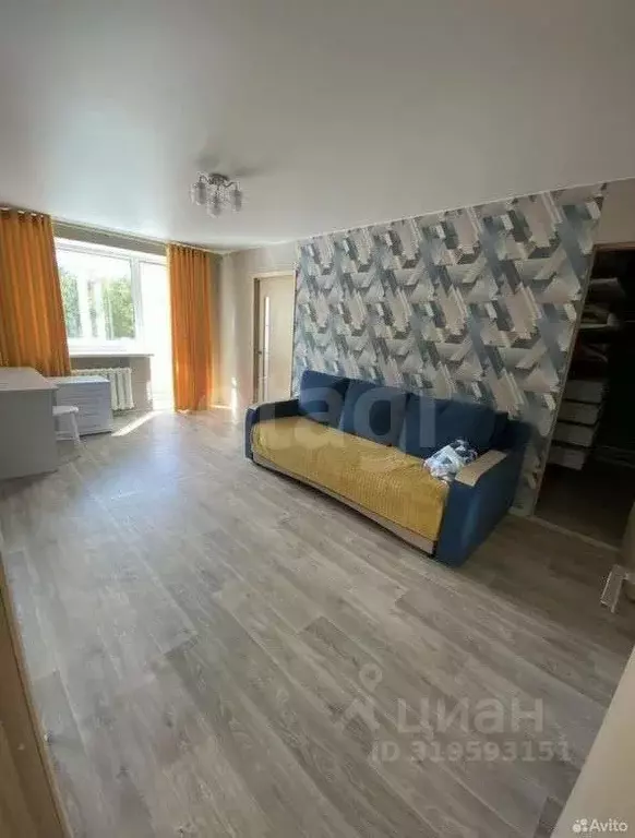 2-к кв. Псковская область, Псков ул. Льва Толстого, 20А (45.2 м) - Фото 1