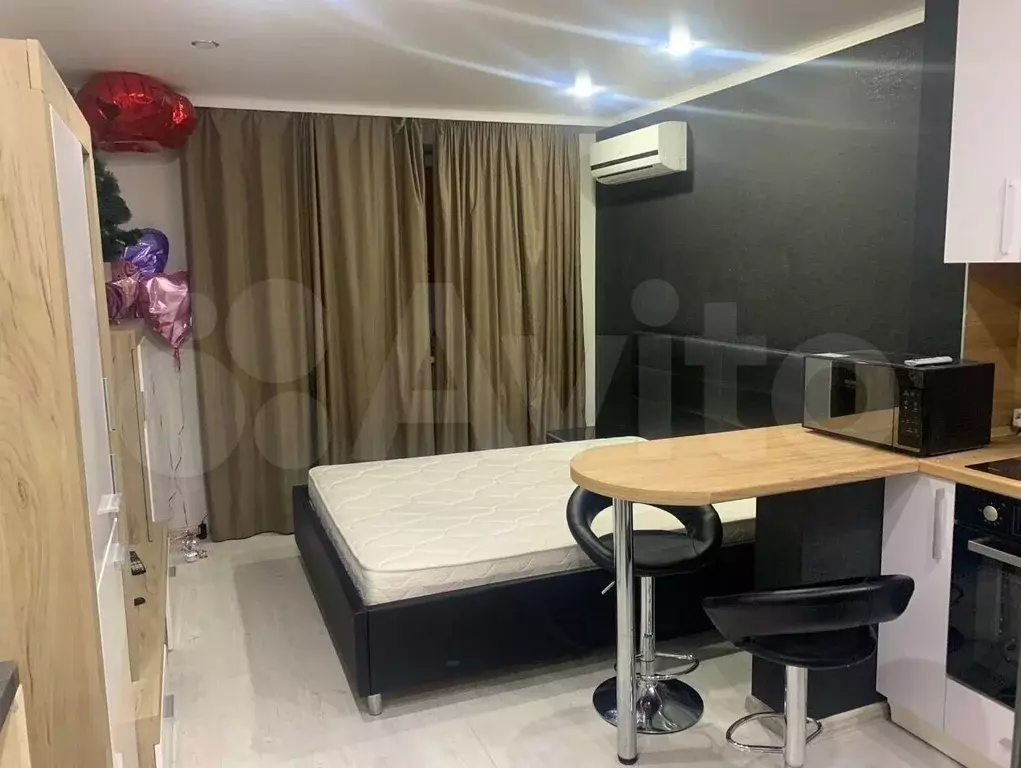 Квартира-студия, 28 м, 4/17 эт. - Фото 1
