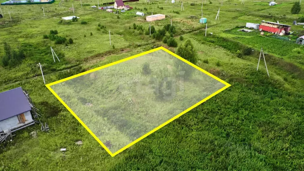 Участок в Томская область, Томский район, с. Вершинино, Междуречье кп ... - Фото 2