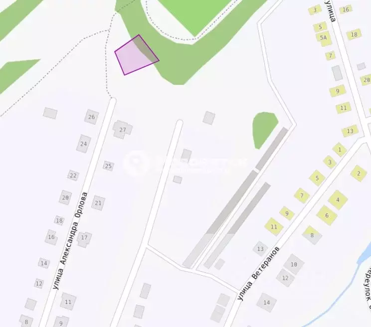 Участок в Кировская область, Киров ул. Александра Орлова, 25 (11.67 ... - Фото 1