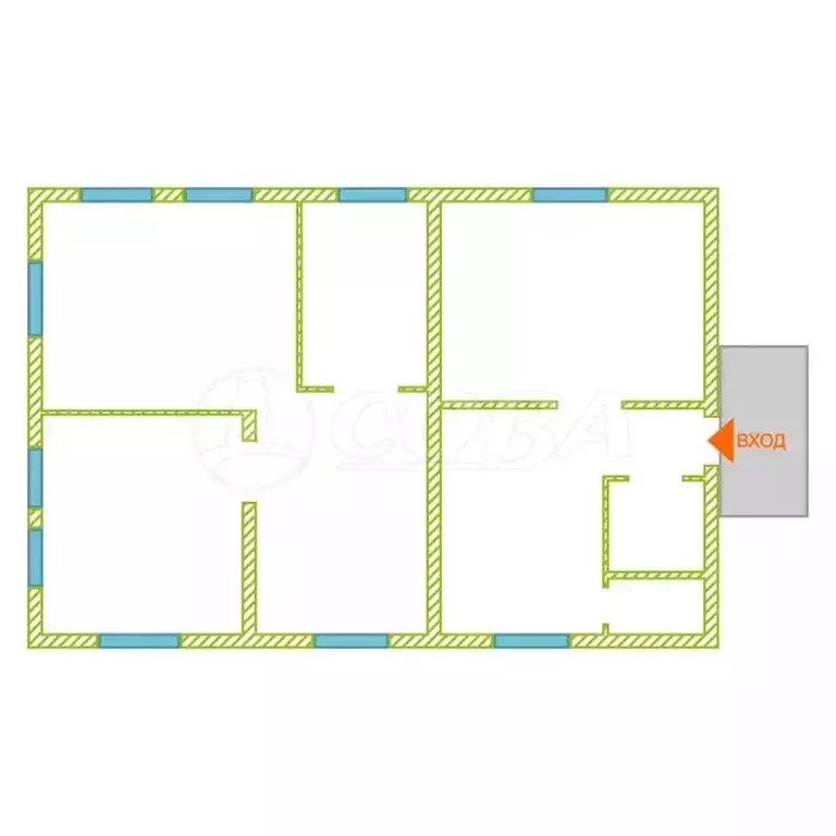 Дом в Тюменская область, Нижнетавдинский муниципальный округ, деревня ... - Фото 2