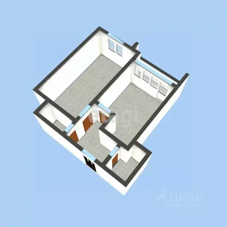 1-к кв. Краснодарский край, Геленджик ул. Набережная, 11 (60.5 м) - Фото 2