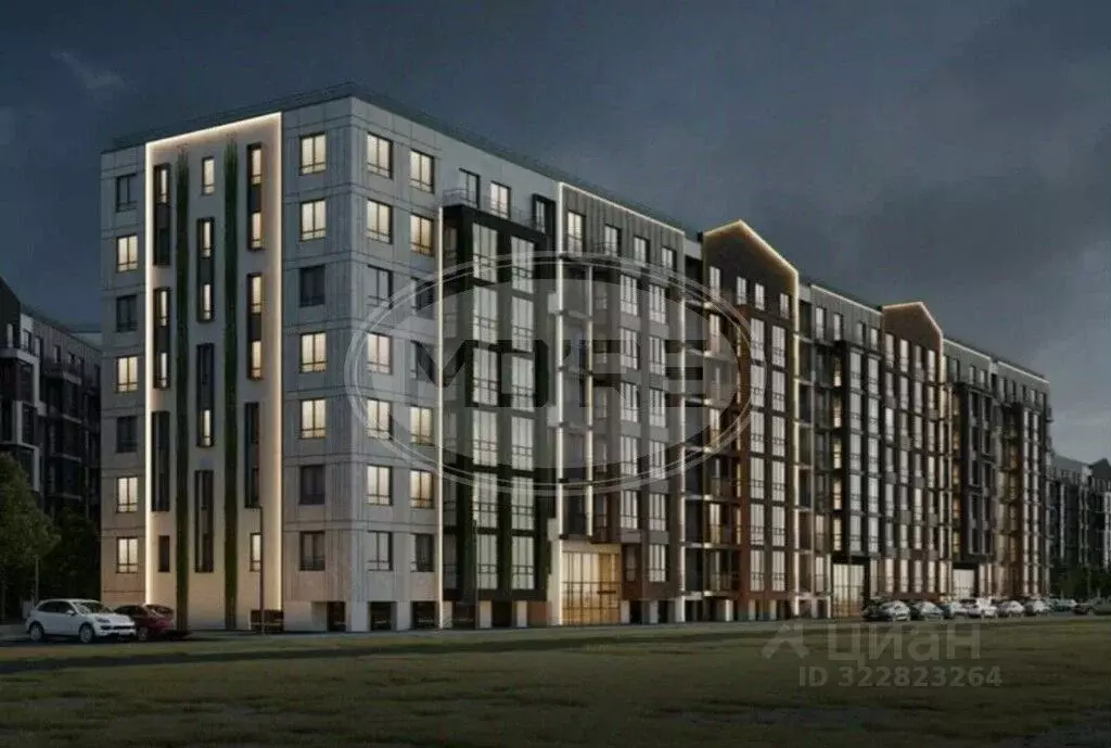 2-к кв. Калининградская область, Гурьевский муниципальный округ, пос. ... - Фото 1