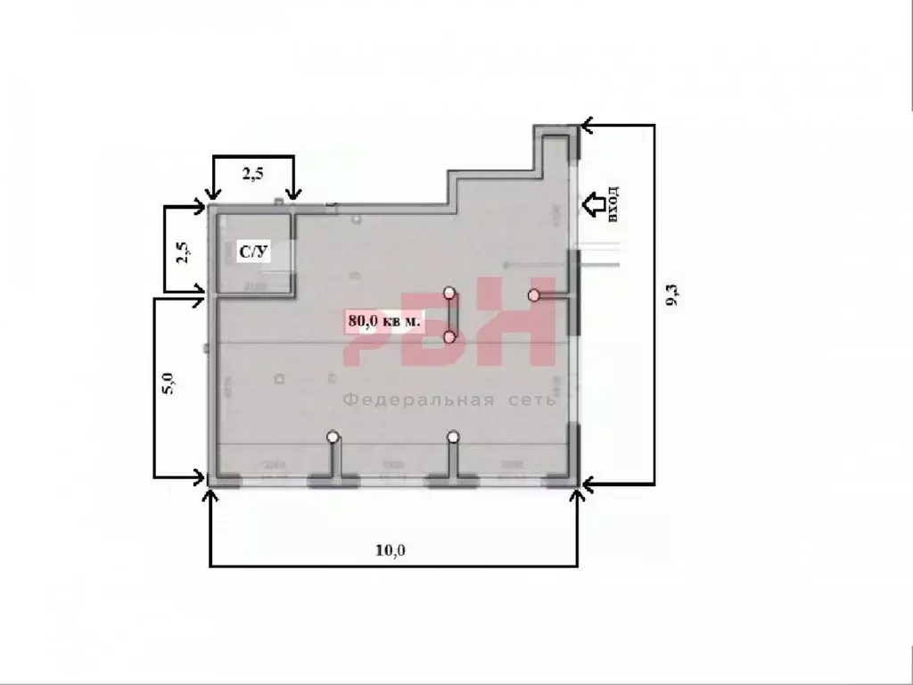 Помещение свободного назначения в Тюменская область, Тюмень ул. ... - Фото 2