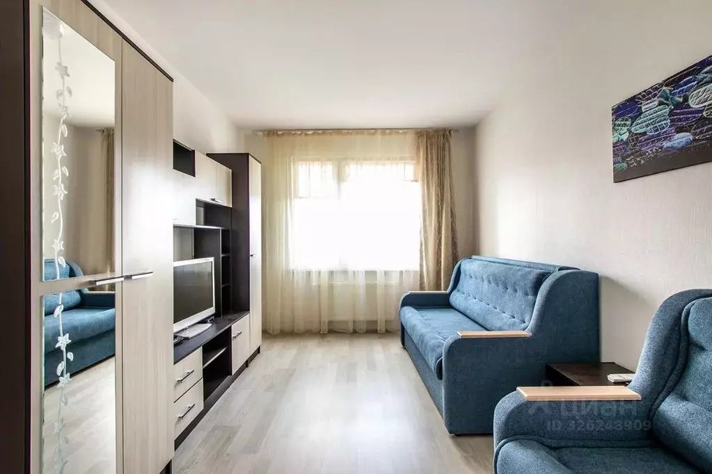 1-к кв. Санкт-Петербург ул. Лидии Зверевой, 3к1 (37.0 м) - Фото 1