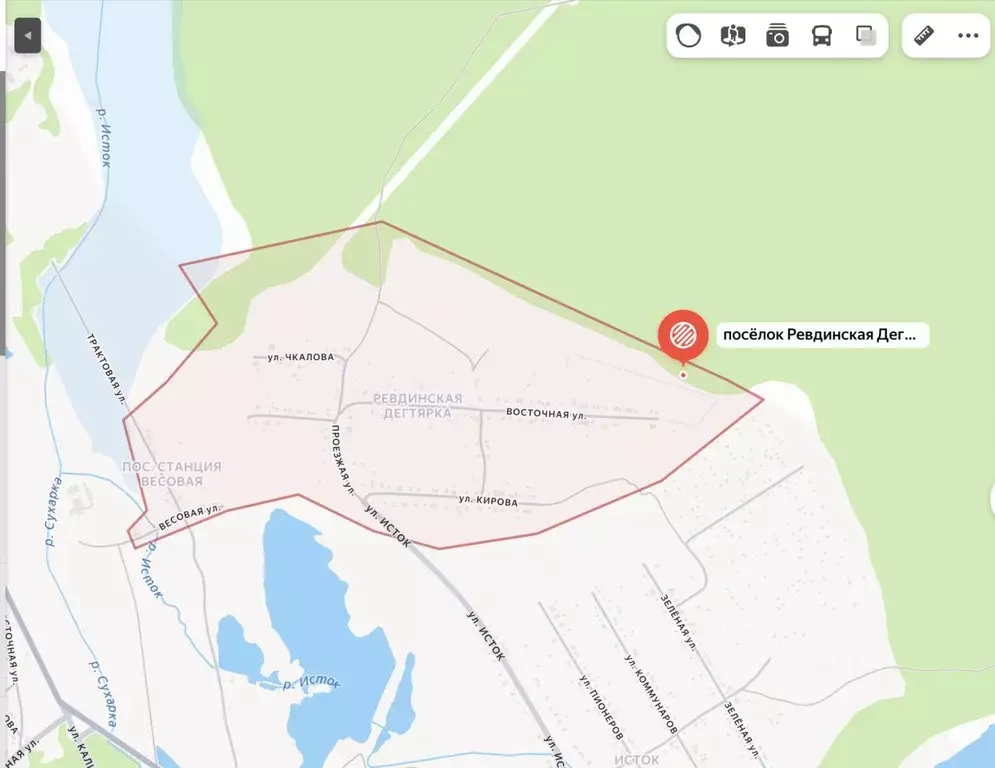 Участок в Свердловская область, Дегтярск ул. Калинина, 21 (10.0 сот.) - Фото 2