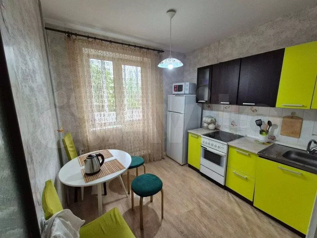 1-к. квартира, 38 м, 2/16 эт. - Фото 1