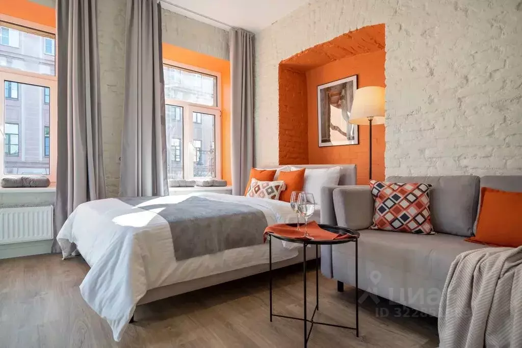 Студия Санкт-Петербург ул. Маяковского, 28 (26.0 м) - Фото 1