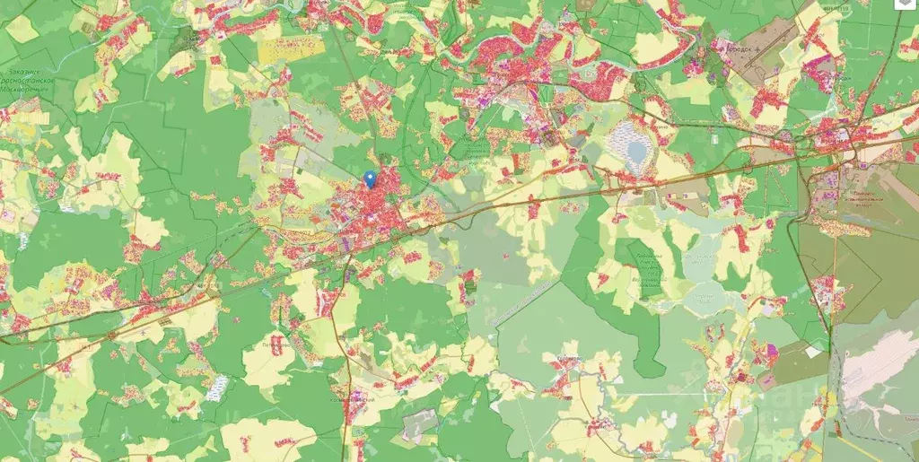 Свободной планировки кв. Московская область, Рузский муниципальный ... - Фото 1