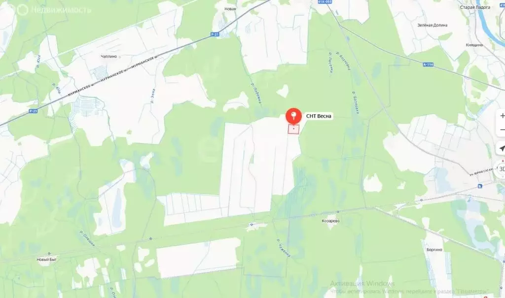 Участок в Кисельнинское сельское поселение, садоводческий массив ... - Фото 2