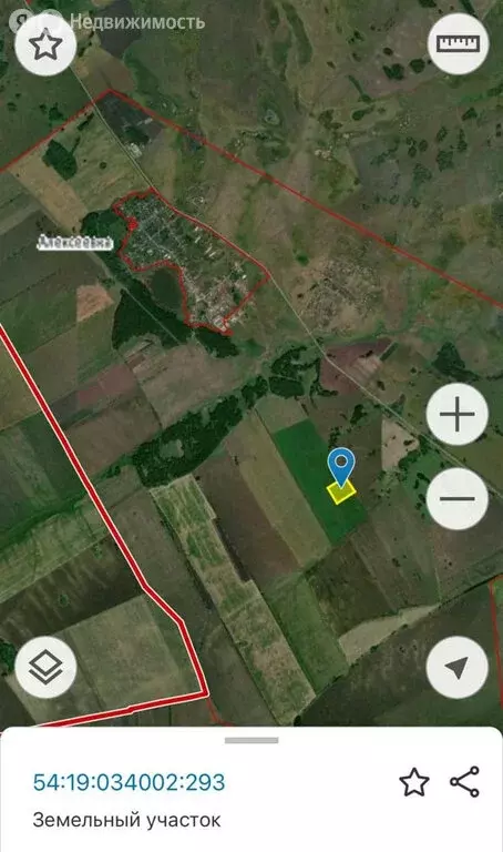 Участок в Толмачёвский сельсовет (439.38998 м) - Фото 2