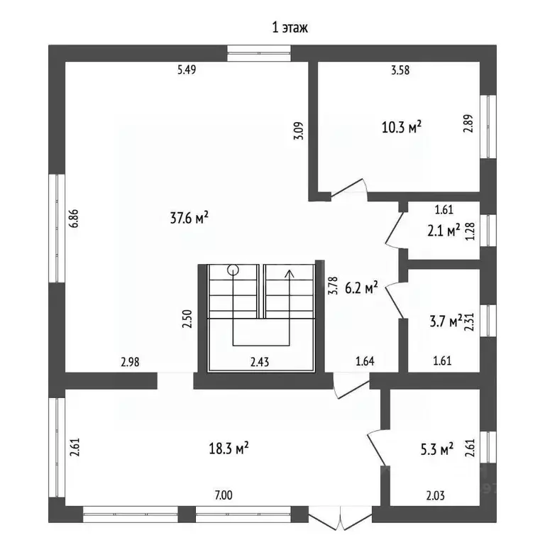 Дом в Калужская область, Жуковский муниципальный округ, с. Высокиничи ... - Фото 2