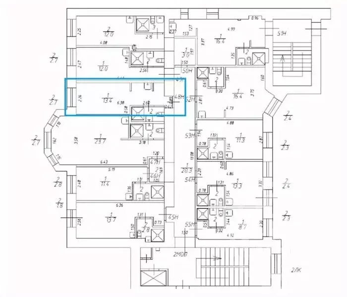 Студия Санкт-Петербург Приморский просп., 6 (16.1 м) - Фото 2
