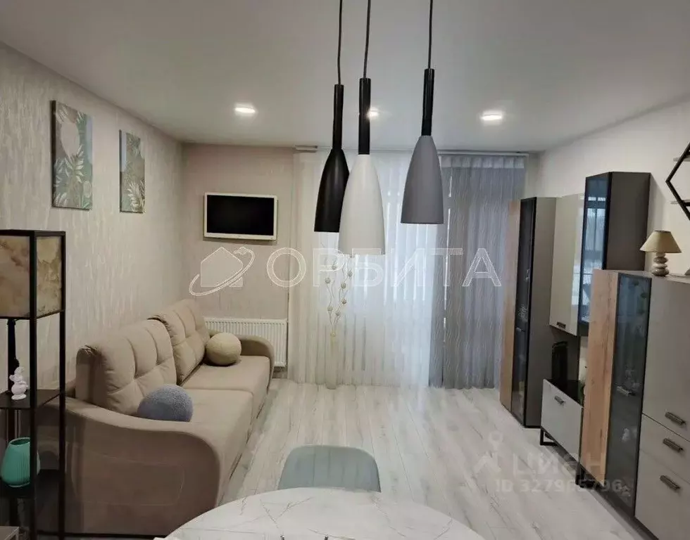 1-к кв. Тюменская область, Тюменский муниципальный округ, д. Дударева ... - Фото 1